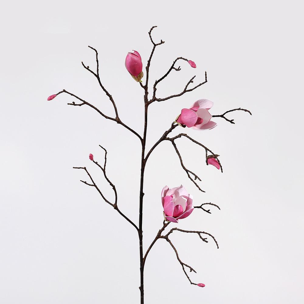 Real Touch Simulation Big Magnolia Large Artificial Orchid Fake Silk Flower  Table Decoration