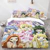 Модный комплект постельного белья Mermaid Melody Pichi Односпальный Двуспальный Полный Queen King Размер Комплект постельного белья для детской комнаты Комплекты с пододеяльником Комплект простыней