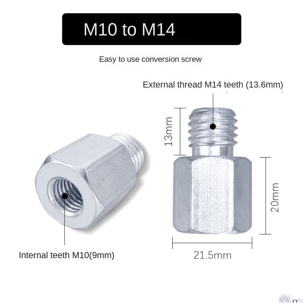 Connector Rod Angle Grinder Adapter Portable Thread Attachment Polishing Machine Conversion Joint