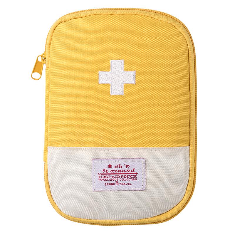 Portable Medical Storage Bag Small Travel Storage First Aid Bag Camping Emergency Survival Bag Pill Case