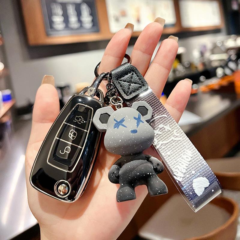 Для Форд Комплект Ключей Форрест Мондео Фокус Эдж Фиеста Эксплорер Авто Острый Мужской