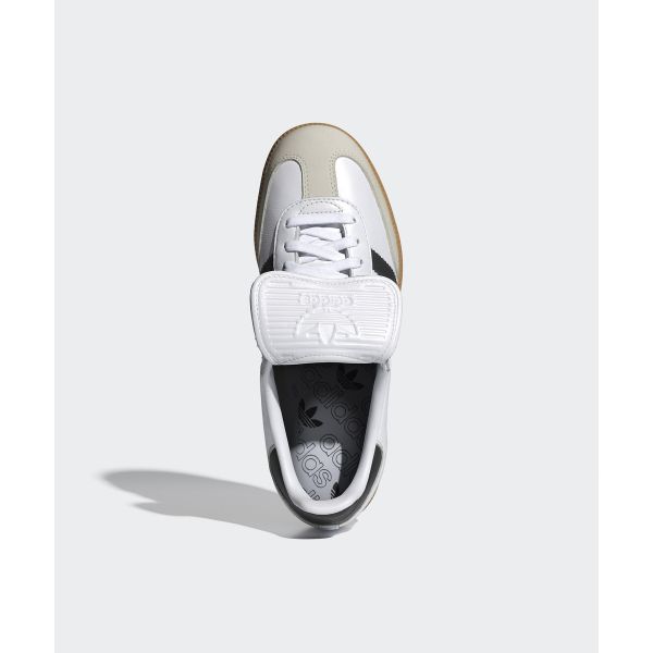 adidas Женские кроссовки Samba LT White Black Gum Cloud-White Core-Black Gold-Metallic IG4279
