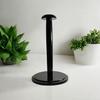 Black Wooden Stand Medieval Collectibles Decorative Helmet Stand