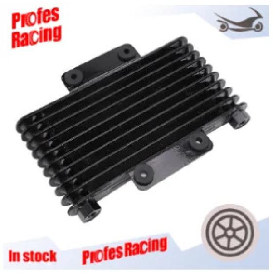 Масляный радиатор для мотоцикла 8-слойный Шаг M10/12 Для Kawasaki KX250 Honda CRF250 Yamaha YZ250 Универсальные аксессуары для мотокросса