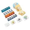 Wooden English Alphabet Blocks for Spelling Game with 1Set for Kids
