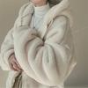Lamb Coat Autumn Winter Plus Velvet New Sweatshirt Loose Cardigan Top Zipper Short