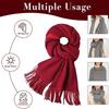 Womens Cashmere Scarf Large Pashmina Shawls and Wraps Light Blanket Scarf for Evening Dress Warm Daily Tra