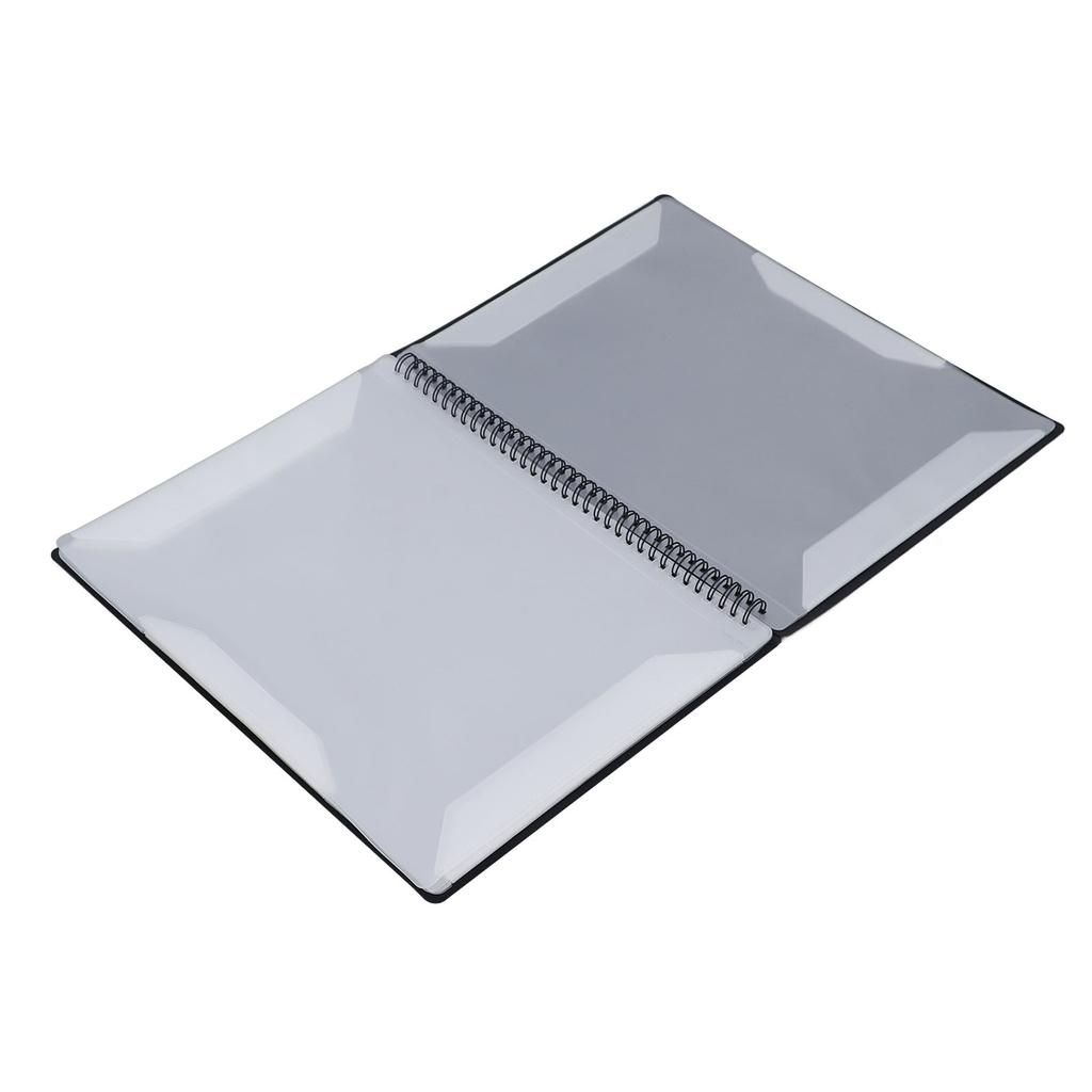 Sheet Music Folder A4 Writeable Detachable Waterproof Music Loose Leaf Binder 40 Pages Capacity