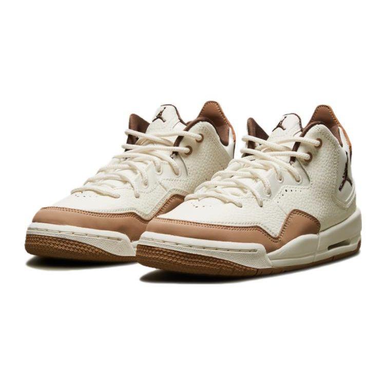 Air Jordan Courtside 23 GS Паломино Детские Кроссовки Кремовый Парус Конопля FQ6861-121
