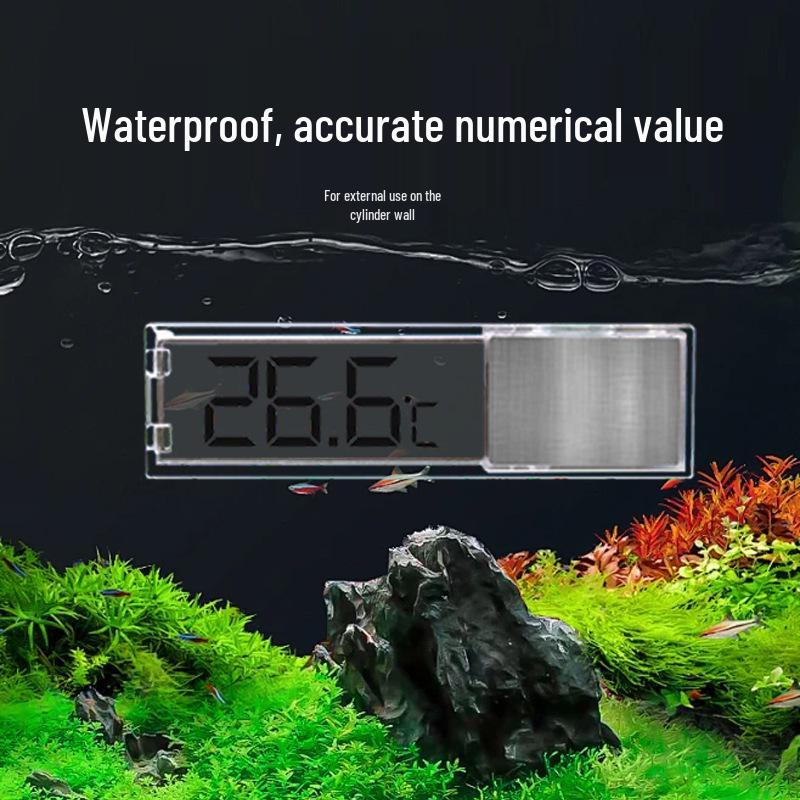 Внешний LCD LED термометр-наклейка для аквариумов