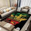 Bob Marley Album Carpet Reggae Music Jamaican Style 3D Flannel Carpet Home Living Room Bedroom Decoration Bathroom Carpet Gift
