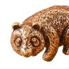 Brass Small Panda Statuette Micro Landscape Pandas Small-size Office Desktop Ornament Tea Pet Toy