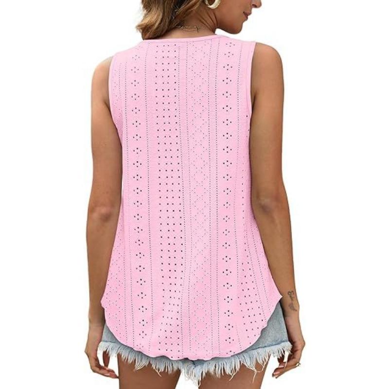 Летняя женская футболка, новые свободные футболки без рукавов с круглым вырезом, топы