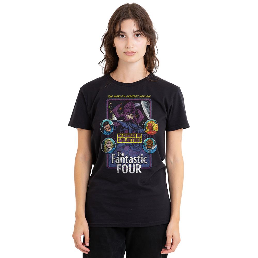 Fantastic Four Womens/Ladies In Search Of Galactus T-Shirt