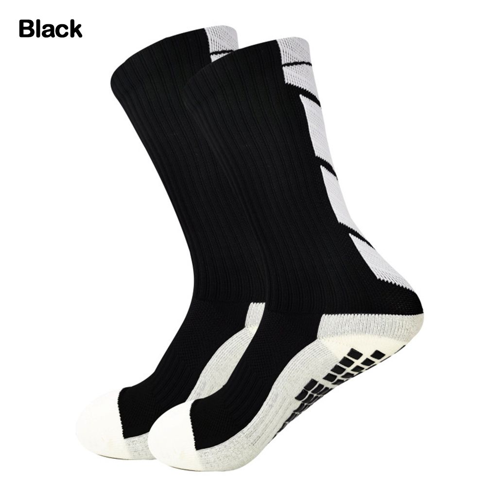Носки для велоспорта, дышащие, нескользящие, футбольные, спортивные, средней длины