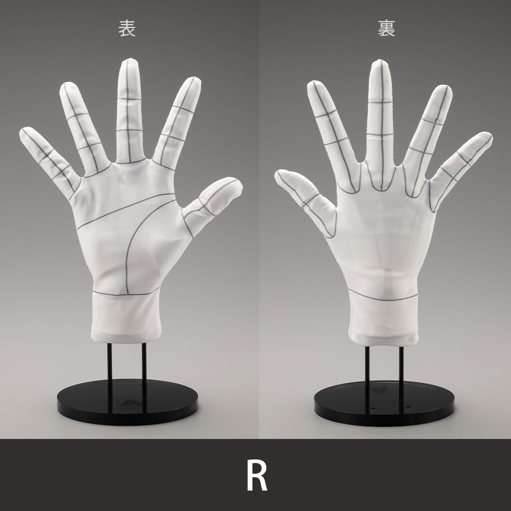 Kotobukiya Артистическая поддержка Предмет Ручная модель Перчатки R - Аксессуар для фигурки с проволочным каркасом