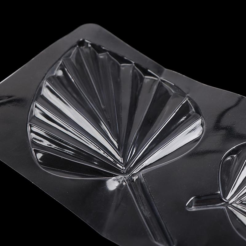 3D Palm Spear Leaf Chocolate Mold Pet Fudge Royal Cream Mold Cake Tool