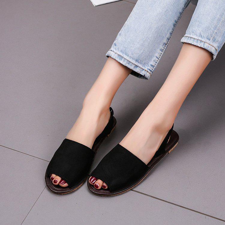 Женские женские эспадрильи с открытым носком, летняя массивная праздничная обувь, сандалии на плоской подошве