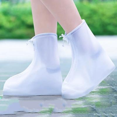 Чехол для обуви с защитой от дождя, противоскользящий, утолщенный, износостойкий и водонепроницаемый, подходит для мужчин и женщин, путешествующих на открытом воздухе, портативный чехол для обуви