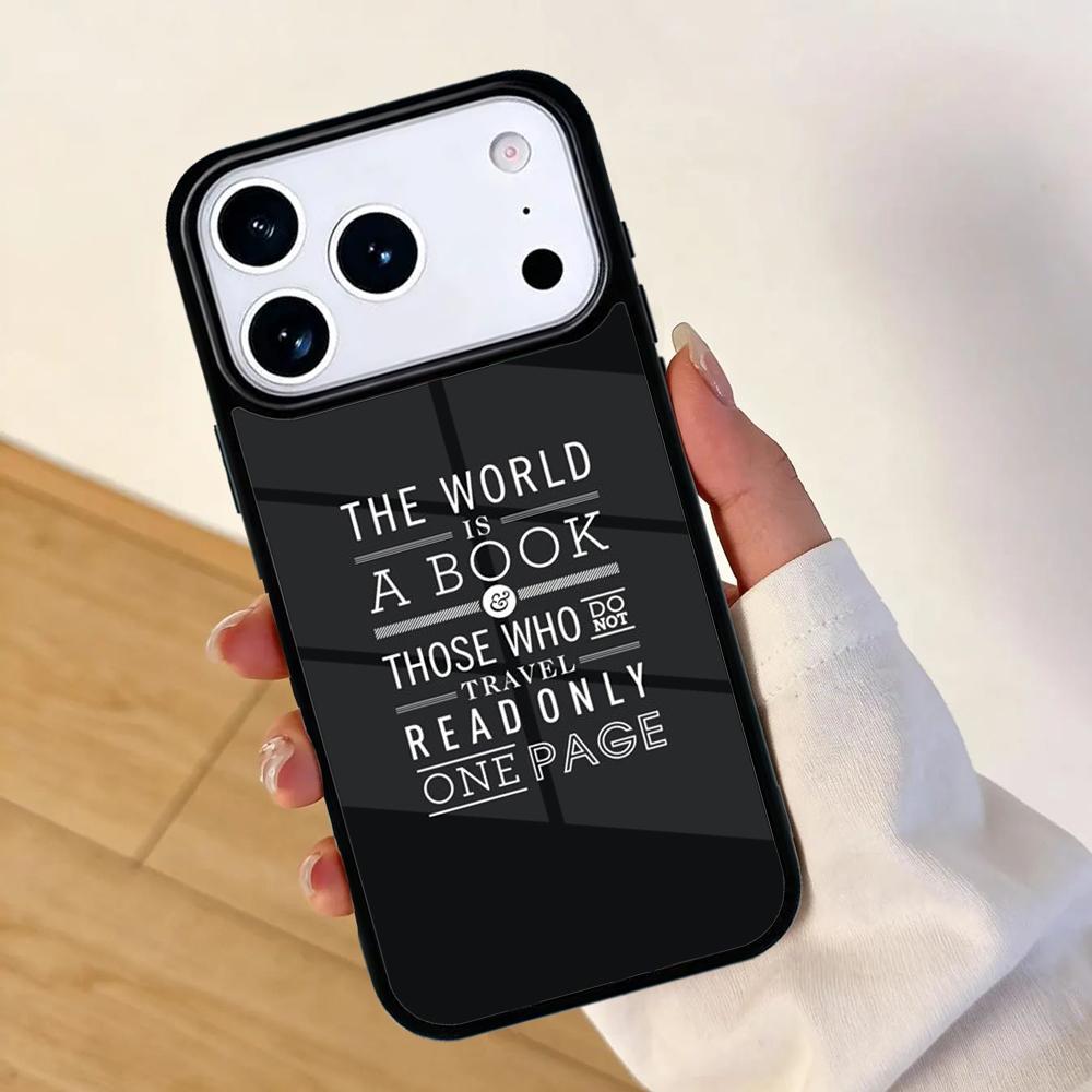 Вдохновение для путешествий Чехол для телефона Для Apple iPhone 17 air 16 Pro Max 15 Pro Max 14 13 12 11 Mini Задняя крышка