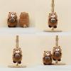 Marmoset Plush Toy Keychain For Kids Kids Gift Cute Animal Bag Charm