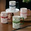 Керамическая кружка в китайском стиле, высокая ценность, для дома, офиса, для пары, большая вместимость, сувенирный подарок, новая чашка для воды