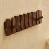 Piano Keys Wooden Wall Coat Rack Clothes Hanger Organizers Hook Portable Clothes Storage Dress Hanger Entrance Hall Furniture