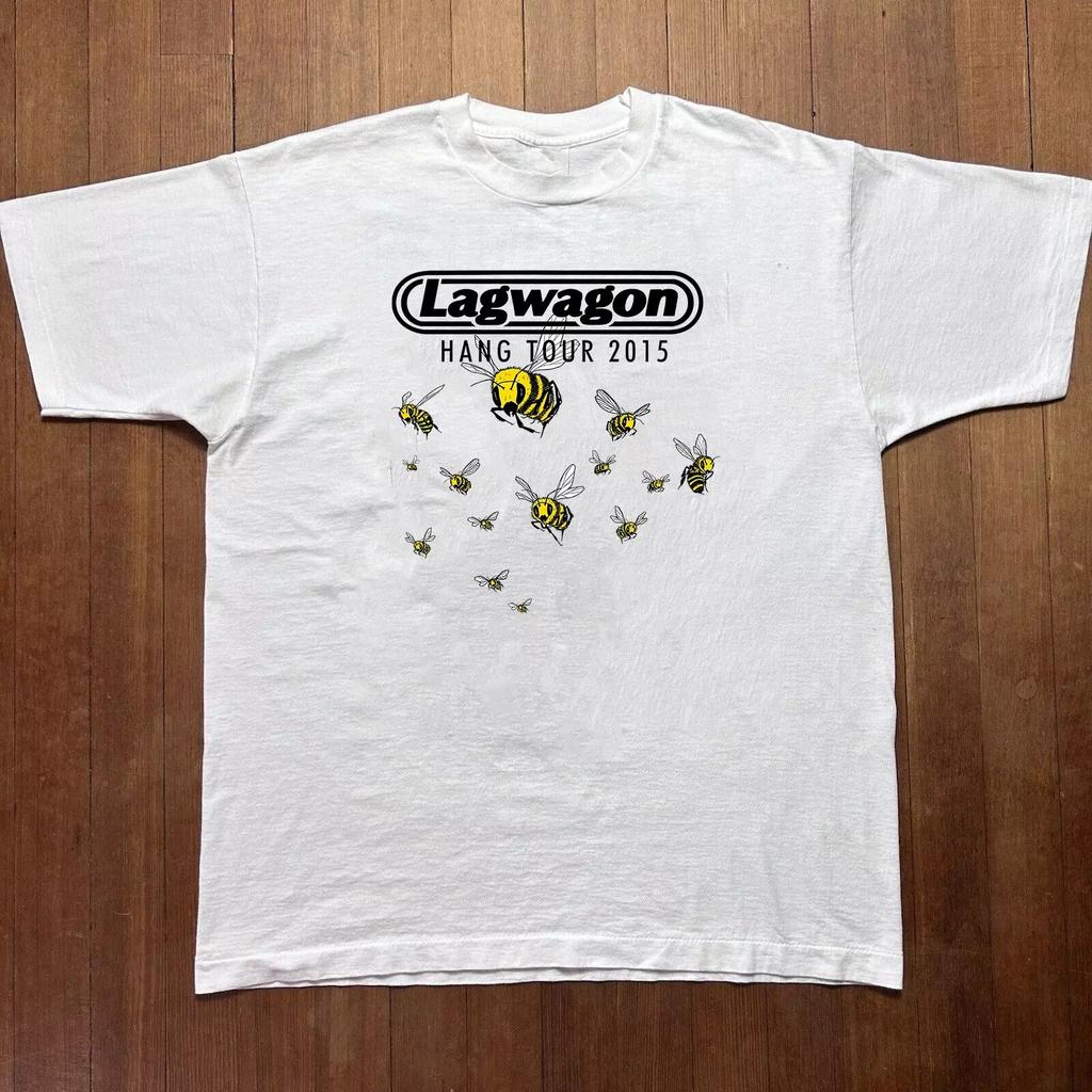 Lagwagon band 2015 Tour White T-Shirt Cotton Unisex S-234XL RD434