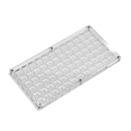 Магнитная коробка для показа ракушек, прозрачная классификация для хранения, мультисетки, брелок в виде морской звезды, декоративный футляр, контейнер, маленькие бусины, аксессуар из ниала