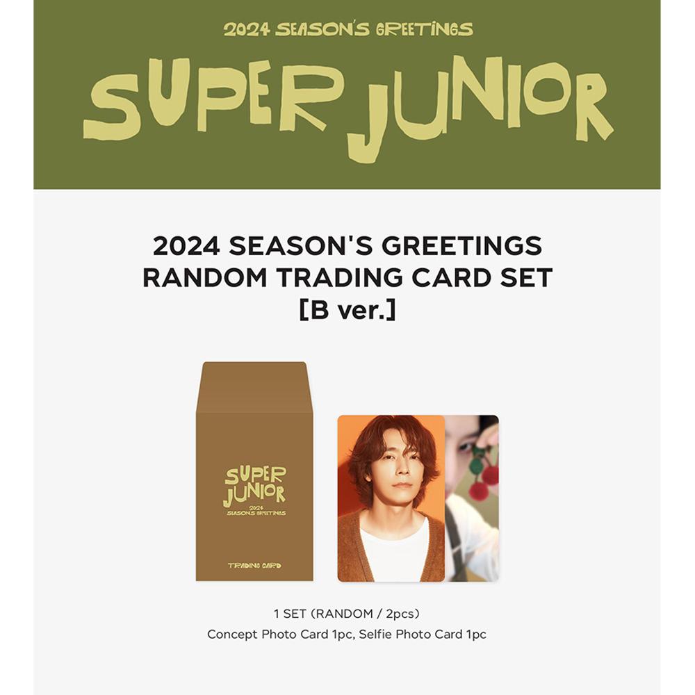 Super Junior 2024 Seasons Greetings Random Trading Card