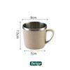 Anti-scalding Stainless Steel Cups Double Layer Water Cup Drinkware Drinking Cup  Milk