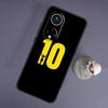 Футбольный номер 10 для Huawei Honor Magic 5 Lite 70 50 X8 X9 a P20 P30 P40 P50 P60 Pro P Smart Nova 9 5T чехол