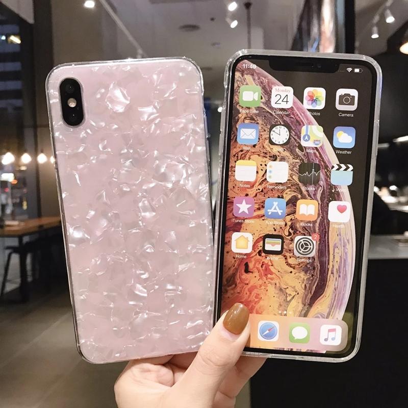 Мягкий силиконовый чехол для телефона с блестками Dream Shell для iPhone 13 12 11 Pro Max Mini X XR XS Max 8 7 6s 6 Plus SE, противоударная задняя крышка из ТПУ, чехол