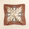 2024 New 70 CM Silk Shirt Decoration Small Square Scarf Fashionable And Versatile Commuting Scarf Neck Protection Scarf