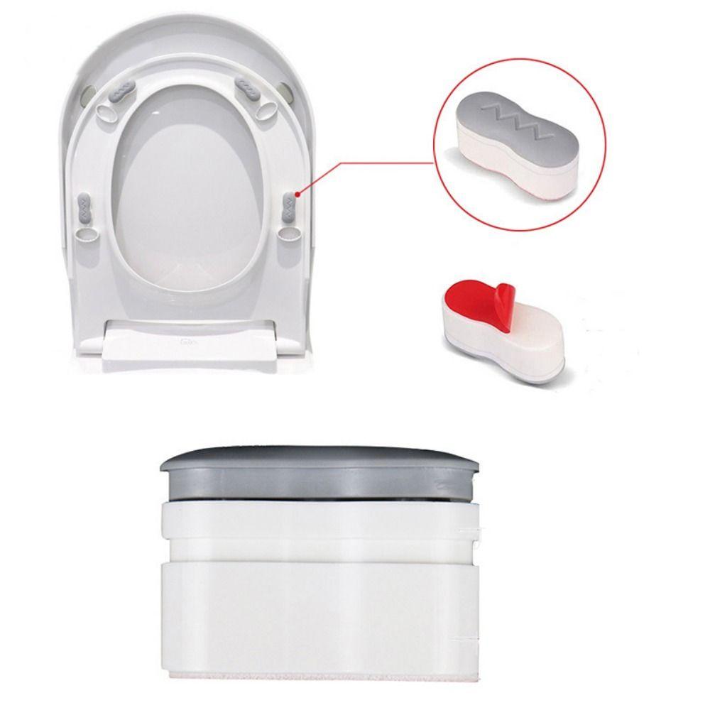 4 шт./компл. противоскользящая прокладка для унитаза, амортизирующая сидение для унитаза, аксессуары для унитаза