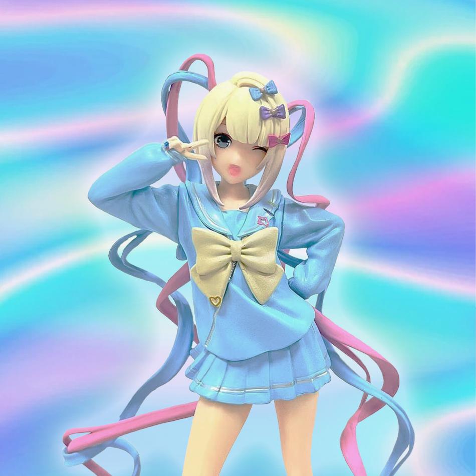 NEEDY GIRL OVERDOSE KAnge Кукла Дождя Фигурка Украшения Подарок Распродажа Виртуальный Аплоадер ПВХ Коллекционная Модель Украшения Игрушки