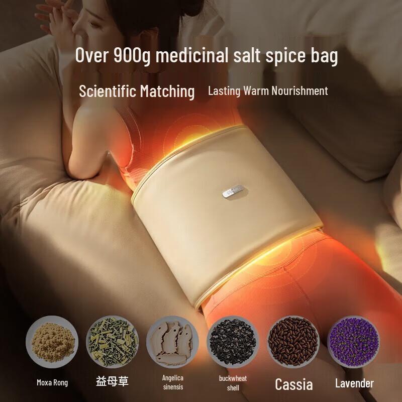 USB Heated Relief Belt with Salt Compress