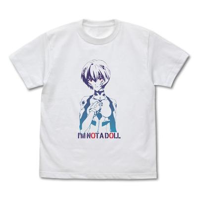 COSPA EVANGELION Рей Аянами Градиент БЕЛЫЙ Размер XL [Официальная] Футболка