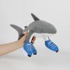 Тралалело Тралала Акула Плюшевая Кукла Мягкая Подушка Игрушка Милые Плюшевые Акулы Носят Синие Ботинки Акула Аниме Мягкие Куклы Подарки на День Рождения