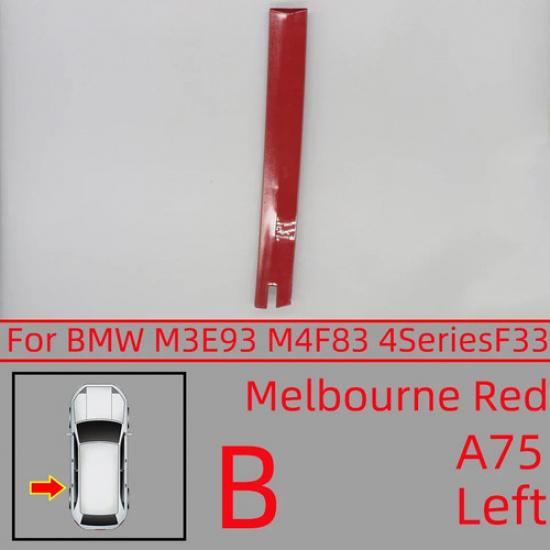 Накладка на рейлинг крыши Для BMW E93 M3 2007-2013 Кабриолет Полоса бегущего огня