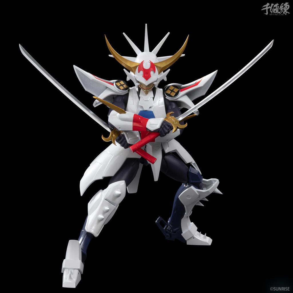 Sentinel Super Bullet Movable Armor Legend Samurai Trooper Kaikou Tei Rekka ABS PVC Painted Complete Action Figure Non-scale &