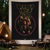 Electric Wizard Stoner Rock Band Poster Psychedelic Gold Lettering Circle