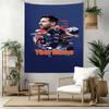 Star Player Custom Your Name Wall Decor Tapestry Art For Pet Memorial Birthdaywedding Party Backdrop Family Gift