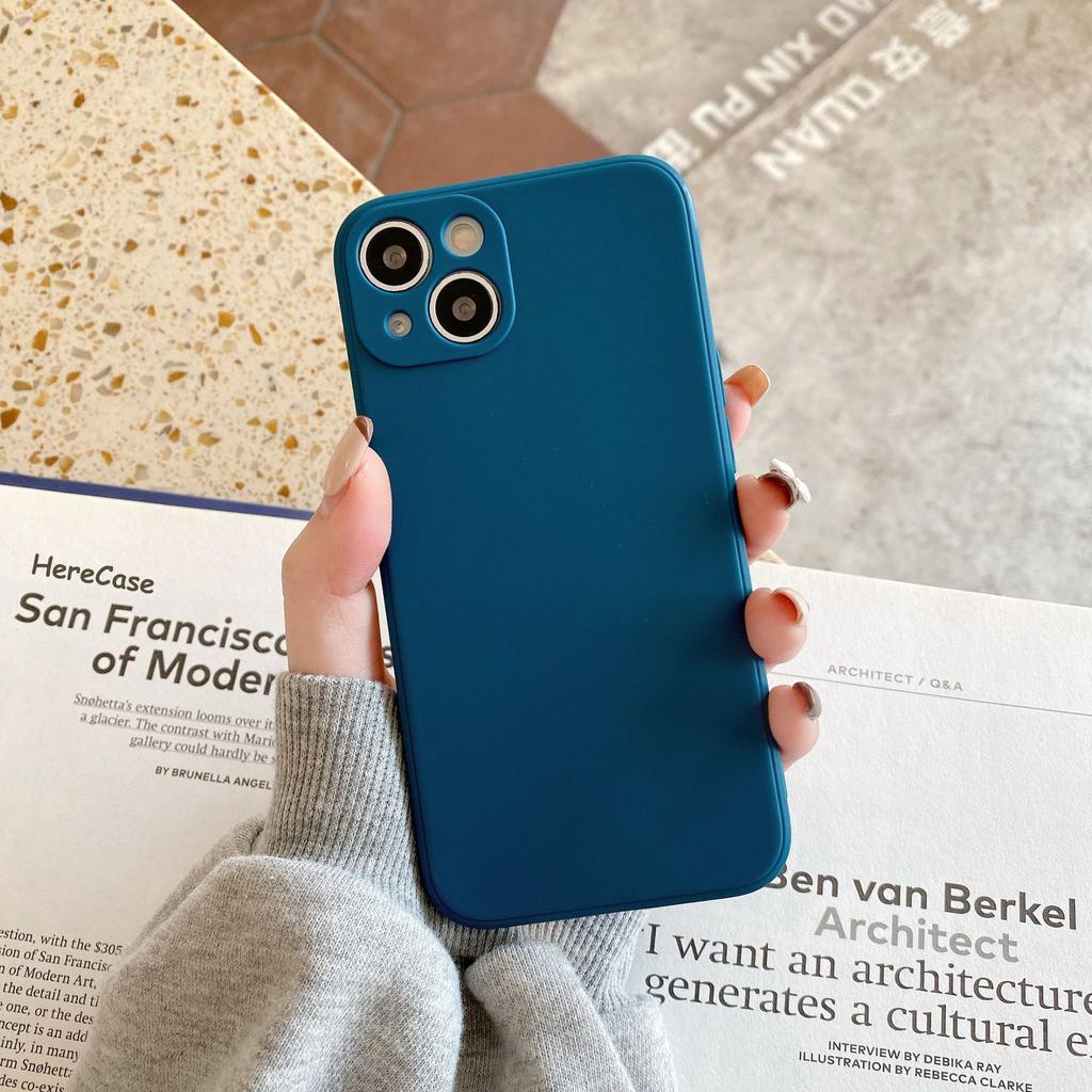 Soft Silicone Cases For Samsung Galaxy S8 S9 S10 Plus S10 Lite S20 S21 FE S22 S23 Ultra Note10 Plus Note 20 Square Phone Cover