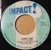 7-дюймовая пластинка VINCENT TAYLOR  THE REVEALERS  Hard Time JR003 Impact US Reggae Ska  Dub Б/у