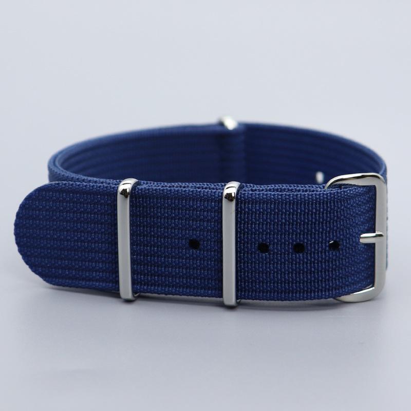 Популярный военный зеленый нейлоновый ремешок НАТО для часов, 20 мм и 22 мм, подходит для Seiko 5 и Rolex Submariner.