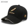 Hat Men's Korean Version Trendy Brand Cap New Fashion Versatile Casual Visor Street Feather Baseball Cap Women