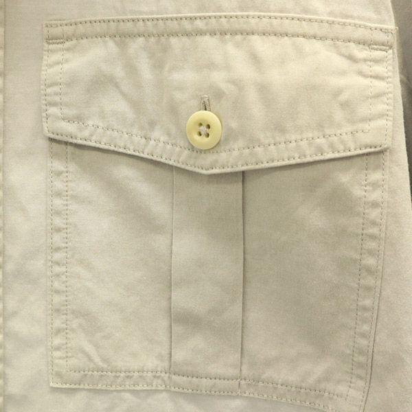 MHL. Long Sleeve Shirt S Gray Margaret Howell Cotton Shirt Men's Used