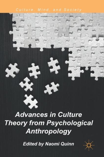 The Advances In Culture Theory from Psychological Anthropology Book