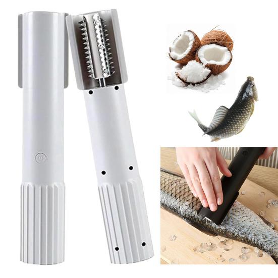 Машина для чистки чешуи рыбы Ручной скребок для рыбы Терка для кокоса Влагозащищенный дизайн Инструмент для чистки чешуи рыбы Машина для удаления чешуи рыбы